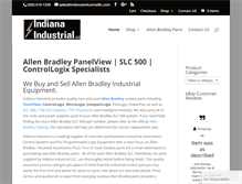 Tablet Screenshot of indianaindustrialllc.com